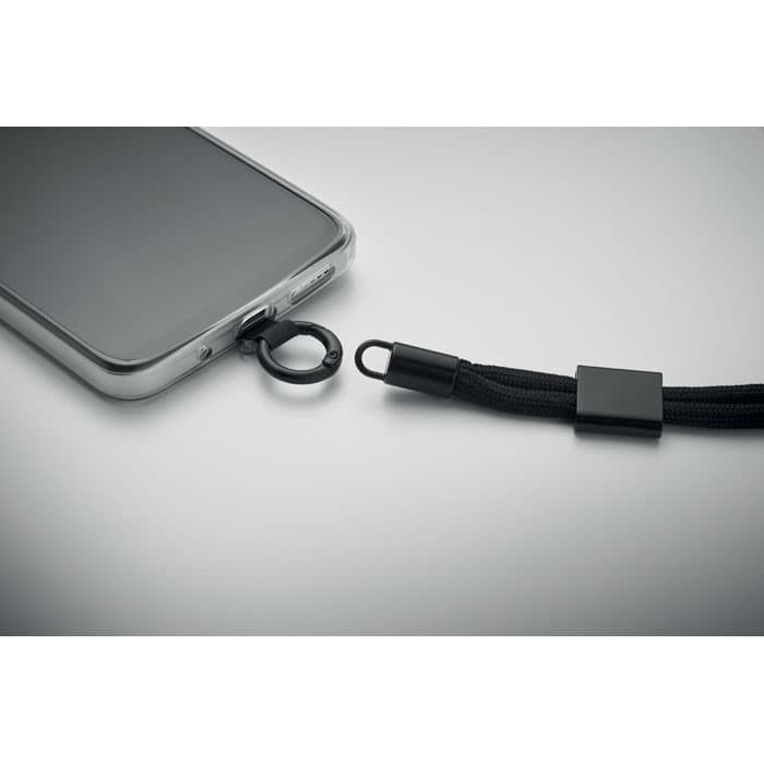 NONETTE WRIST Smycz krótka do telefonu RPET
