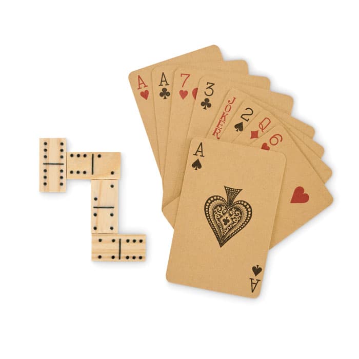 DOMI&CARDS Zestaw domino i karty