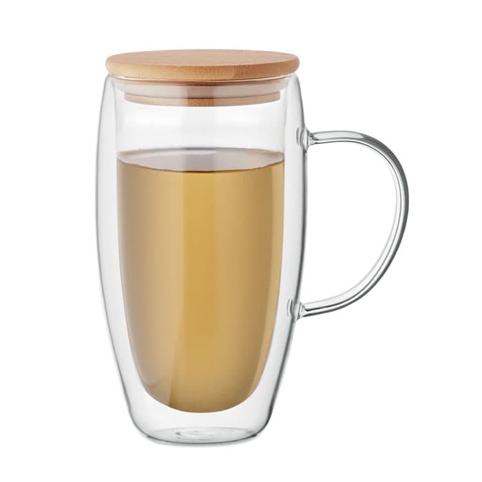 TEROL Szklany podwójnych 450 ml