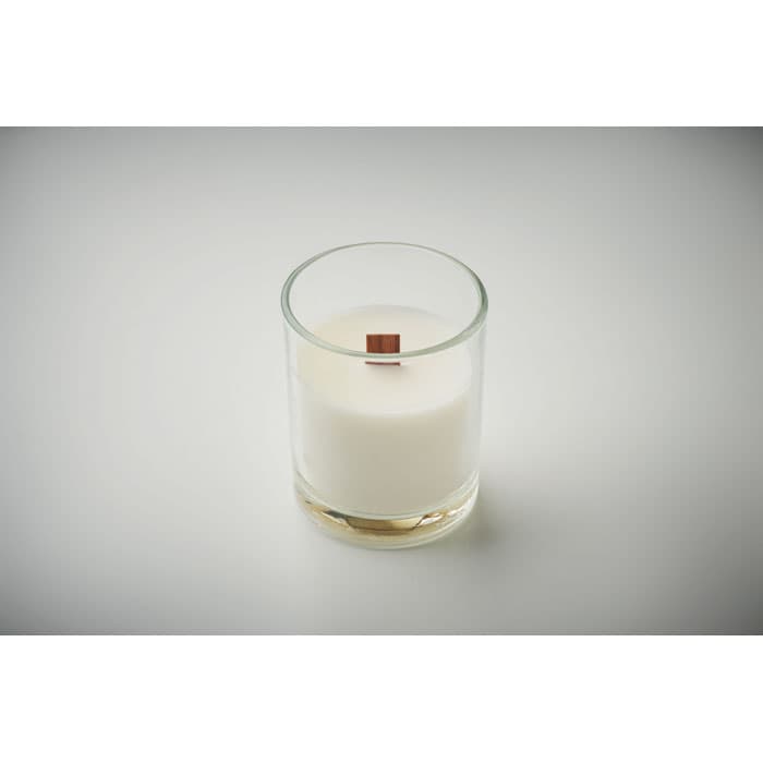 KIVAS WOOD Świeca z wosku roślinnego 80gr