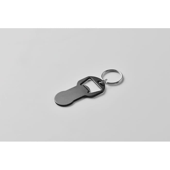 CLAVE Aluminiowy brelok z otwieraczem do