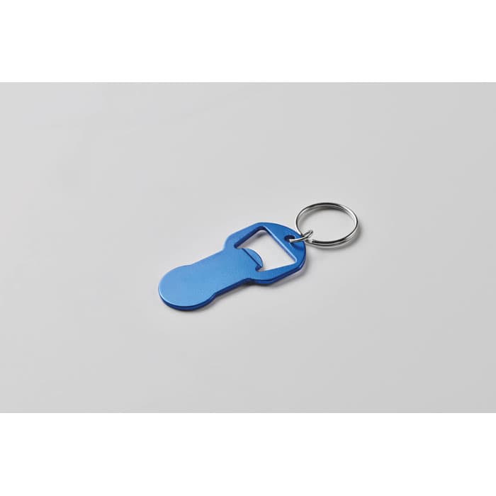 CLAVE Aluminiowy brelok z otwieraczem do
