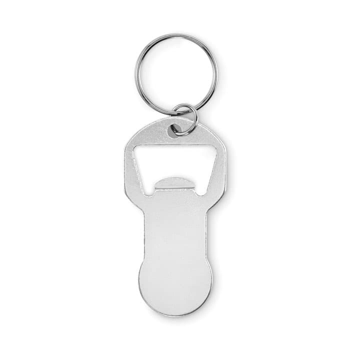 CLAVE Aluminiowy brelok z otwieraczem do