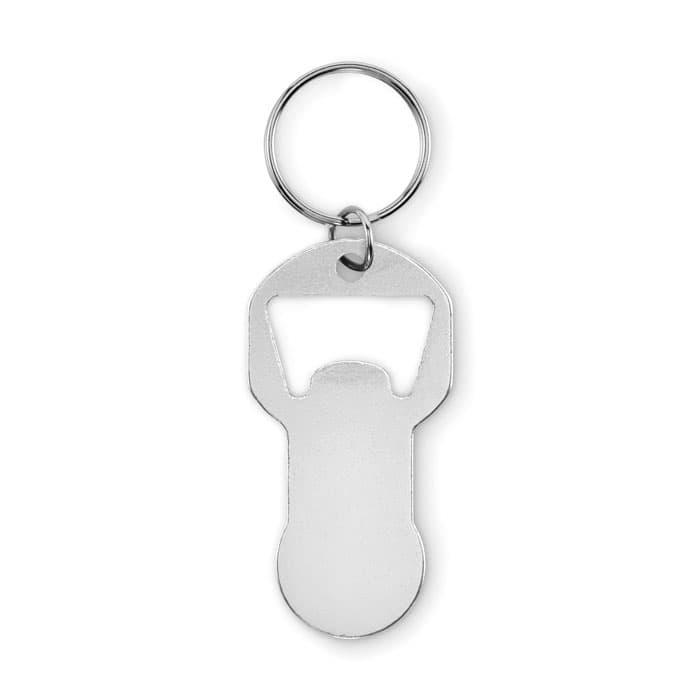 CLAVE Aluminiowy brelok z otwieraczem do