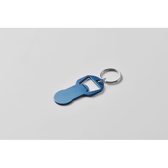 CLAVE Aluminiowy brelok z otwieraczem do