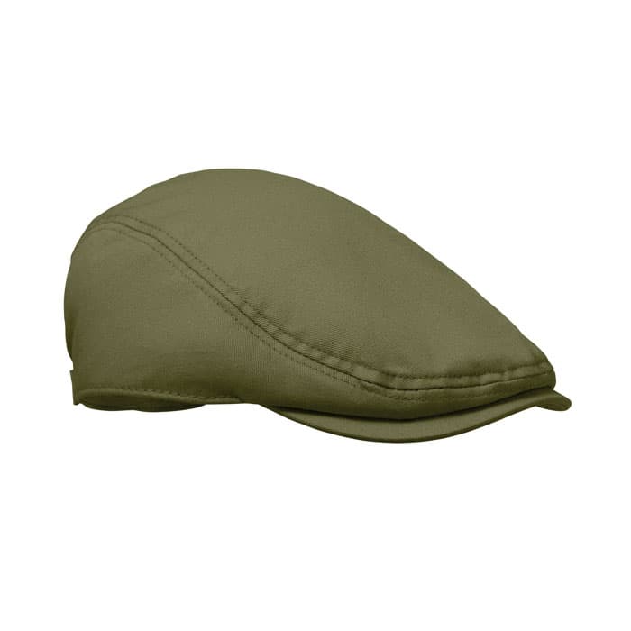 FLAT PEAK Płaska czapka newsboy 235gr/m²