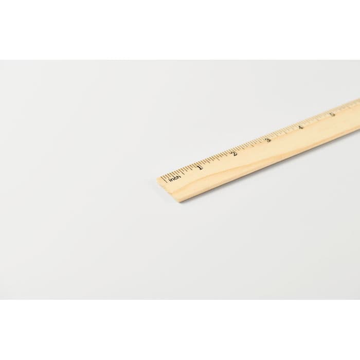 RULER20 Drewniana linijka 20 cm