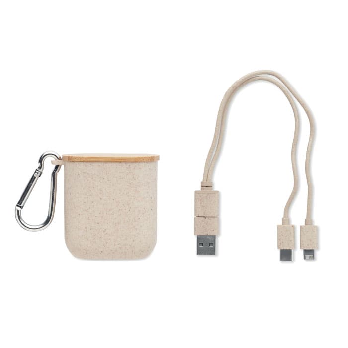 CABSTRA Zestaw kabli w etui