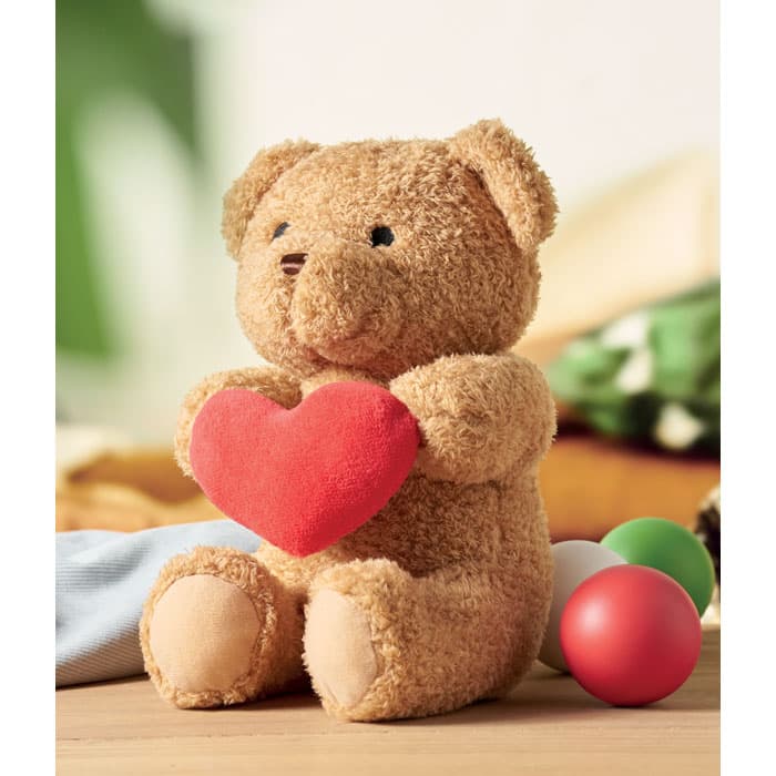 SNUGGLE Duży miś z sercem 23cm