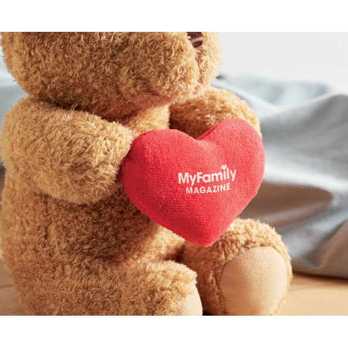 SNUGGLE Duży miś z sercem 23cm