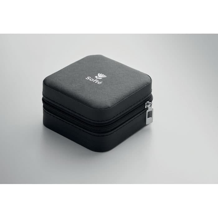 JULBOX Etui na biżuterię PU podróżne