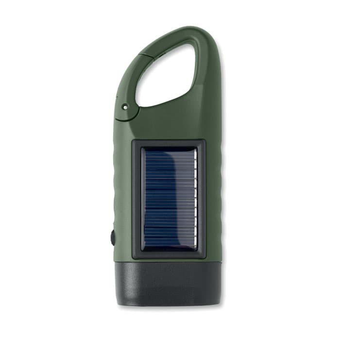 CRANCH Latarka solarna z korbą dynamo