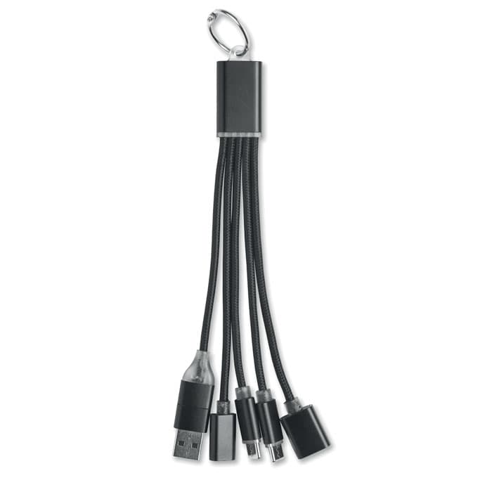 HUBLUE Brelok 5w1 kabel ładujący