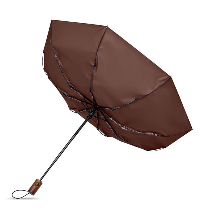 RAYNA FOLD 21" parasol automatyczny z drewnia