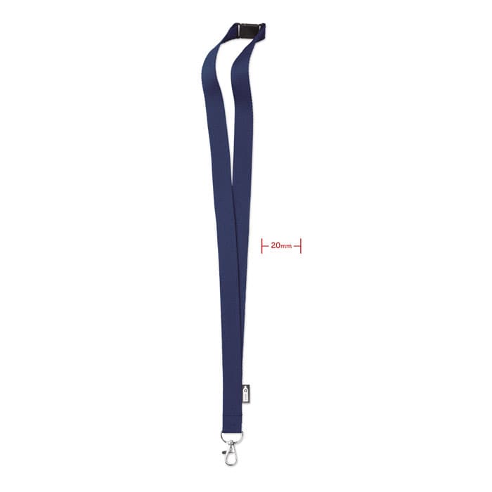 LANY RPET Smycz RPET 20 mm