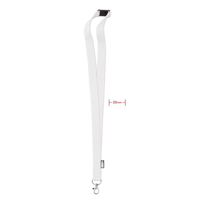LANY RPET Smycz RPET 20 mm