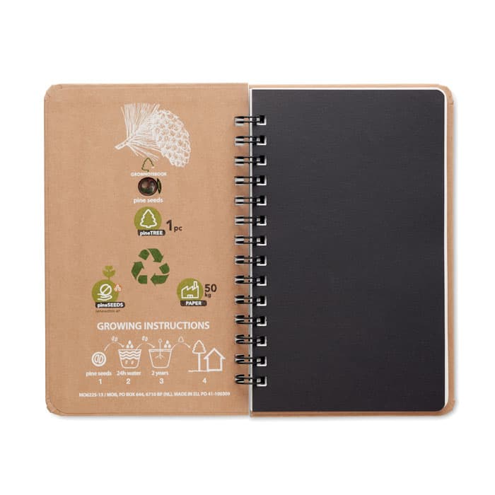 GROWNOTEBOOK™ Sosnowy notes