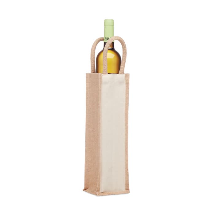 CAMPO DI VINO Jutowa torba na wino/1 butelka