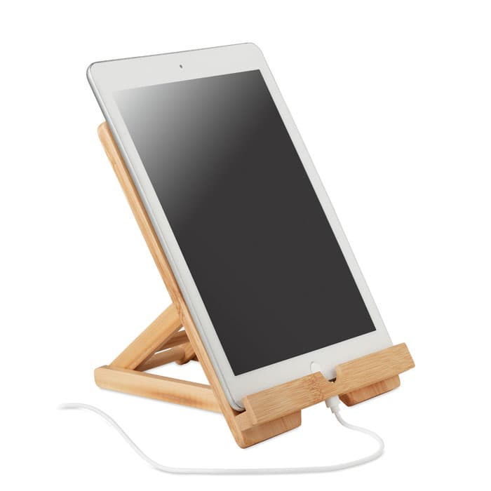 TUANUI Bambusowa podstawka do tabletu