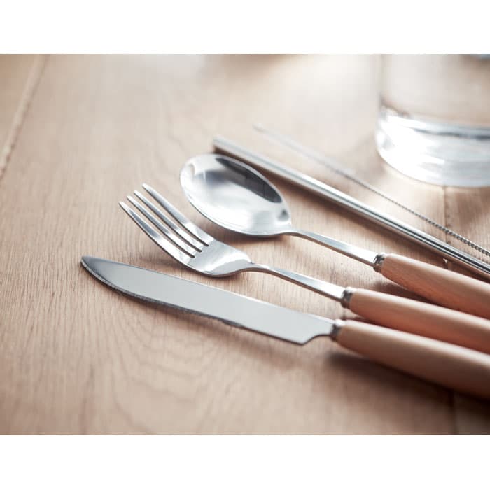 CUSTA SET Sztućce, stal nierdzewna