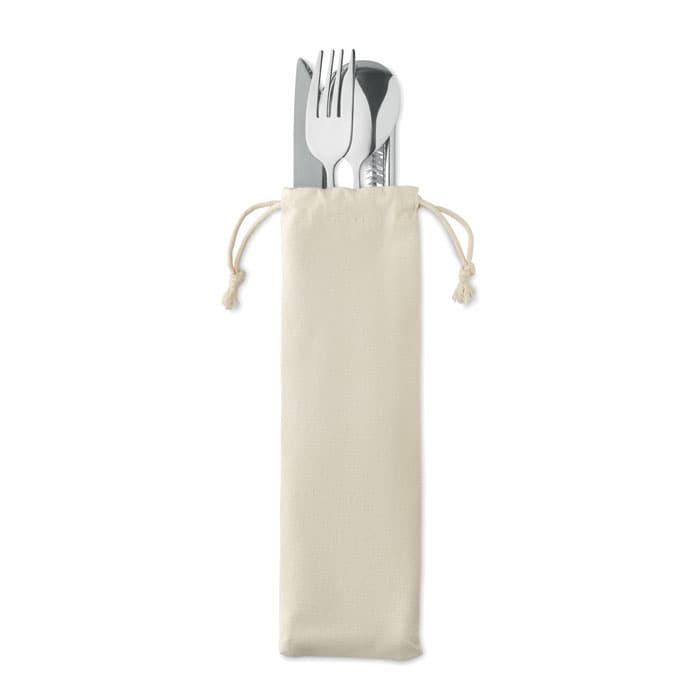 CUSTA SET Sztućce, stal nierdzewna
