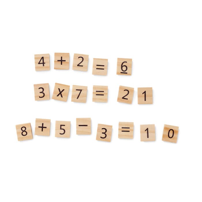 EDUCOUNT Drewniana edukacyjna gra