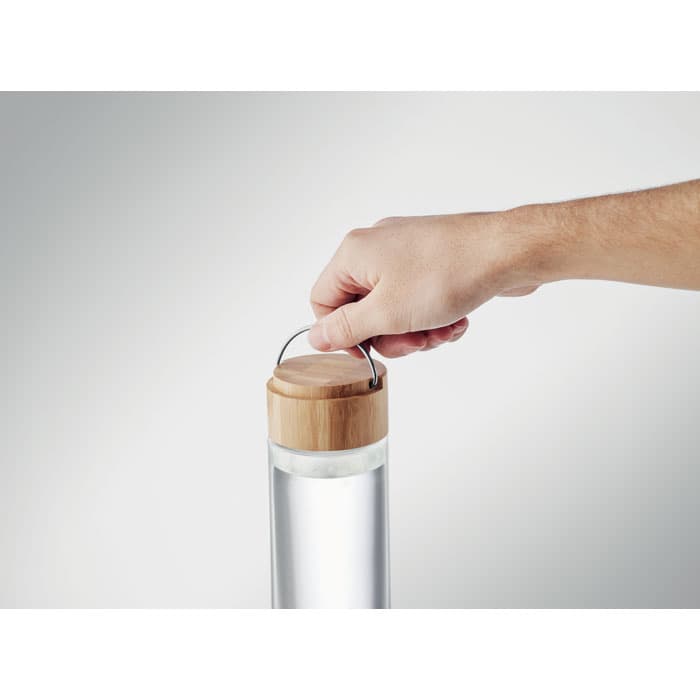AMELAND Butelka 500ml, bamb. pokrywka