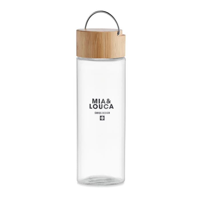 AMELAND Butelka 500ml, bamb. pokrywka