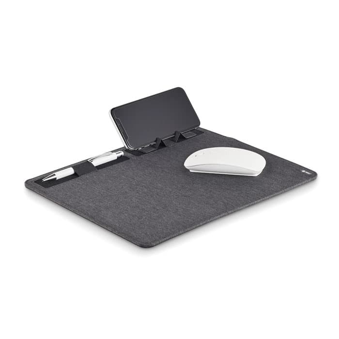 SUPERPAD Podkładka RPET z ładowarką 15W