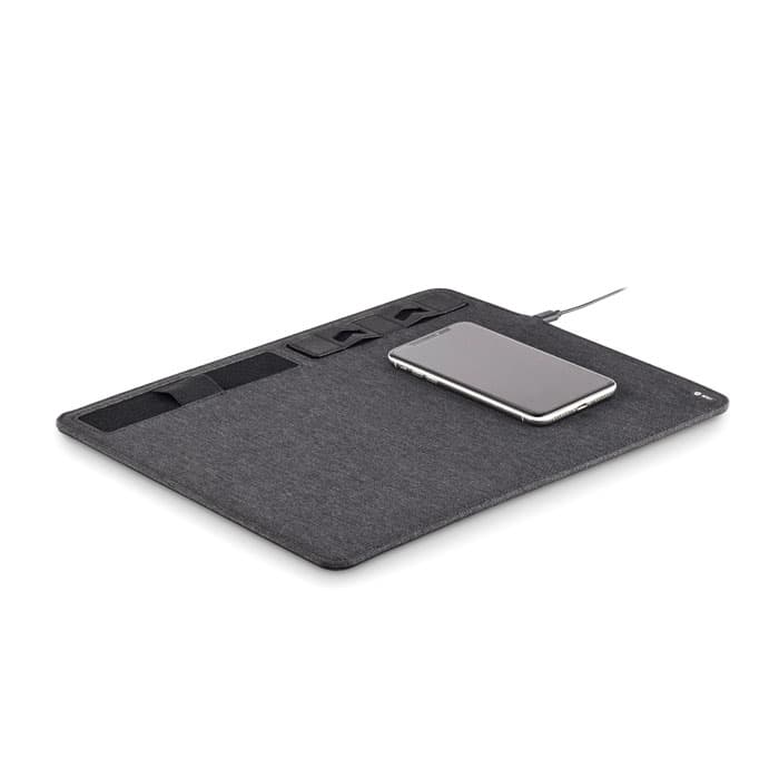 SUPERPAD Podkładka RPET z ładowarką 15W