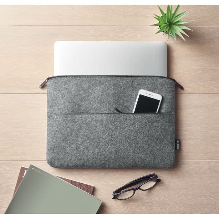 TOPLO Torba na laptopa z filcu RPET