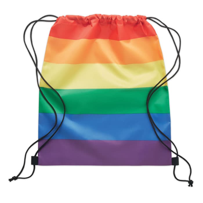 BOW Tęczowa torba na zakupy z RPET