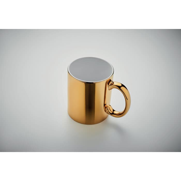 HOLLY Kubek ceramiczny metaliczny