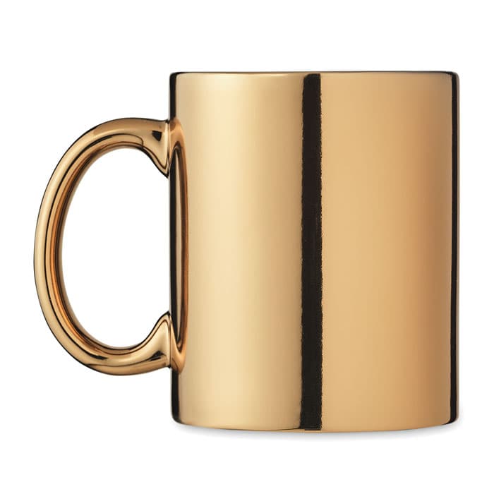 HOLLY Kubek ceramiczny metaliczny