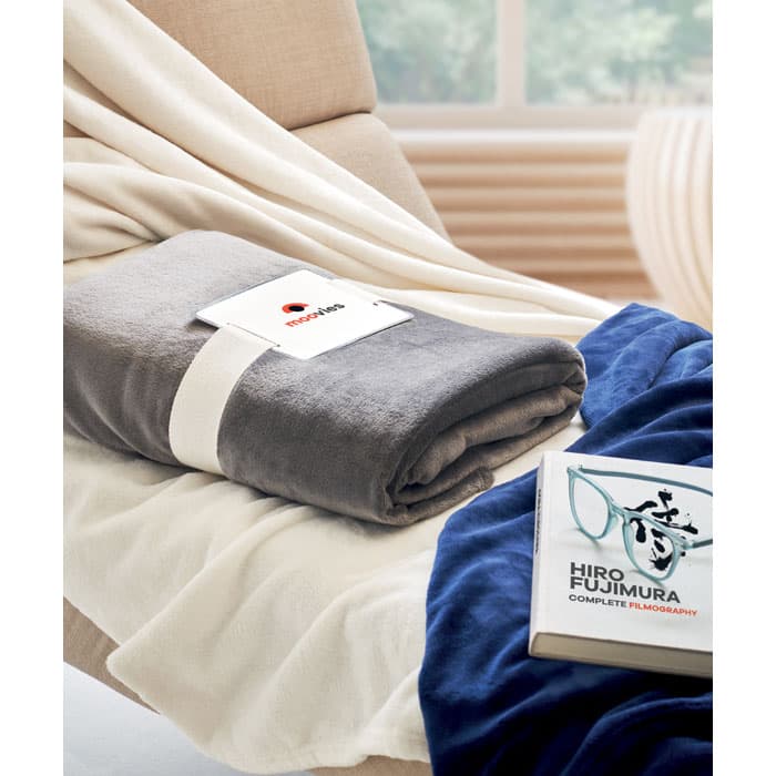 LOGAN Koc polarowy RPET 280 gr/m²