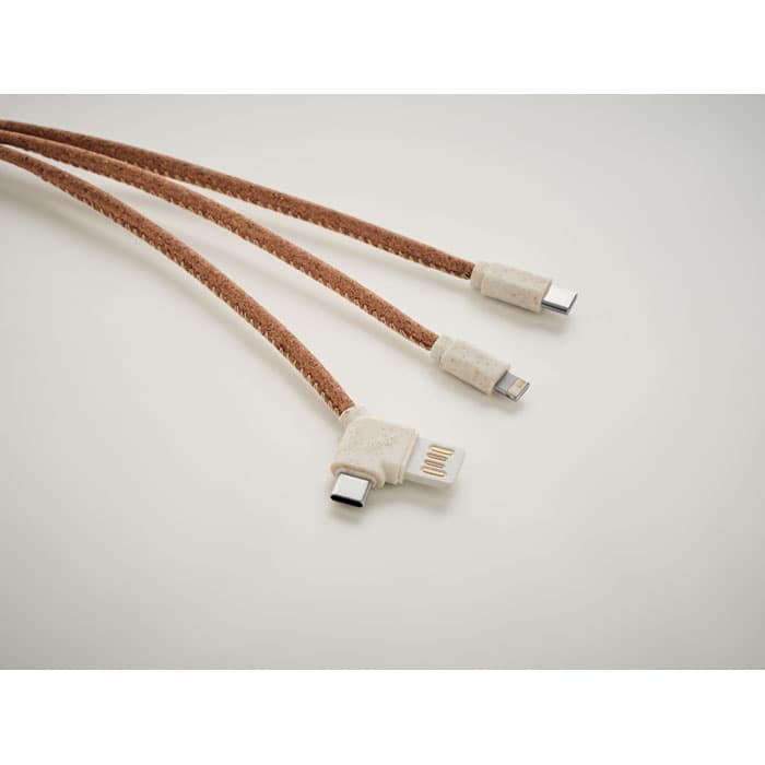 CABIE Kabel do ładowania 3 w 1 korek