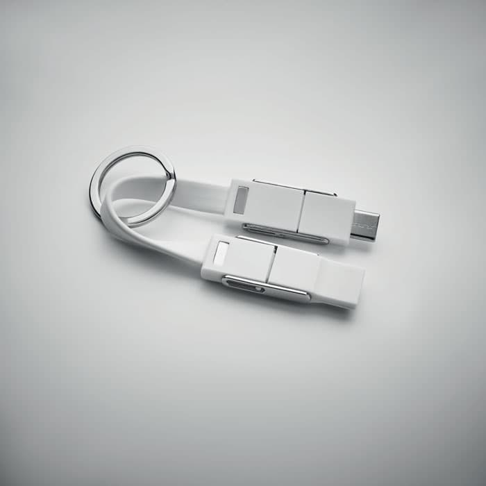 KEY C Brelok z kablem ładującym 4w1