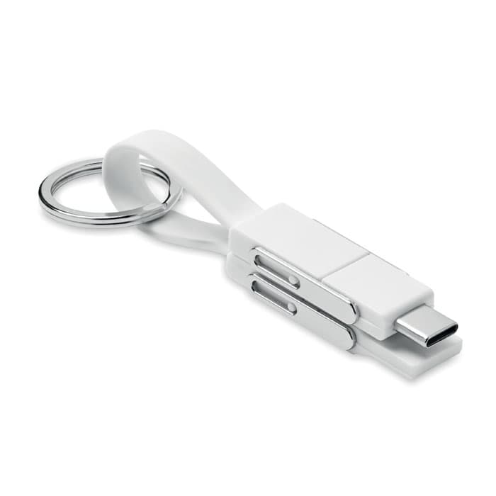 KEY C Brelok z kablem ładującym 4w1