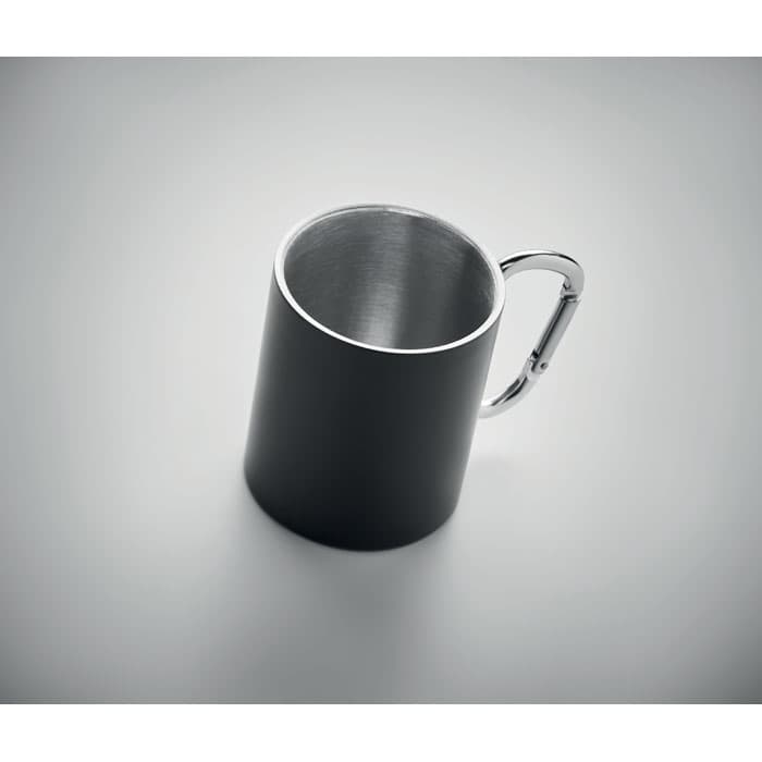 TRUMBA Metalowy dwuścienny kubek300ml