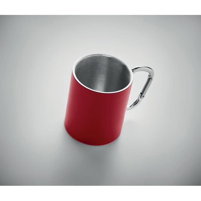 TRUMBA Metalowy dwuścienny kubek300ml