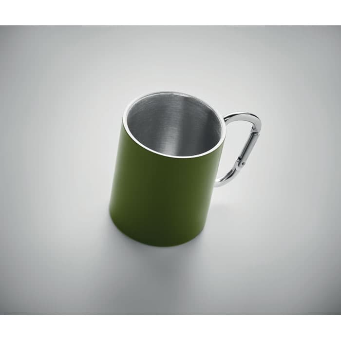 TRUMBA Metalowy dwuścienny kubek300ml