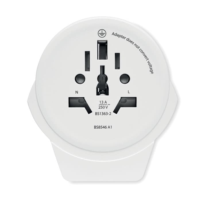 WORLD TO EUROPE Adapter z USB World to Europe
