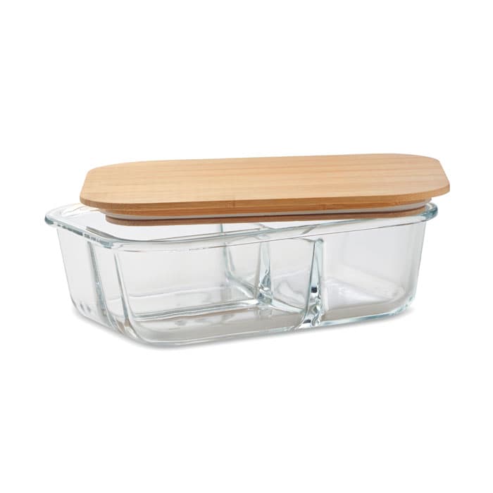 TUNDRA 3 Szklany lunch box z pokrywką