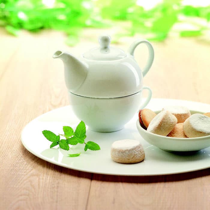 TEA TIME Zestaw do herbaty z dzbankiem