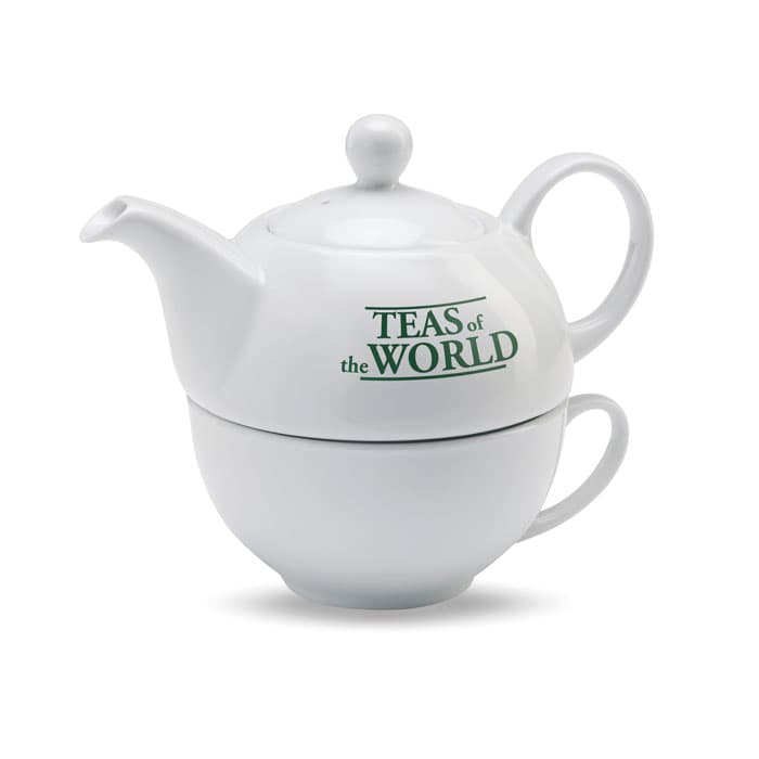 TEA TIME Zestaw do herbaty z dzbankiem