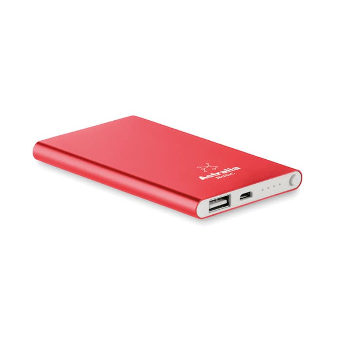 POWERFLAT Płaski Powerbank 4000mAh