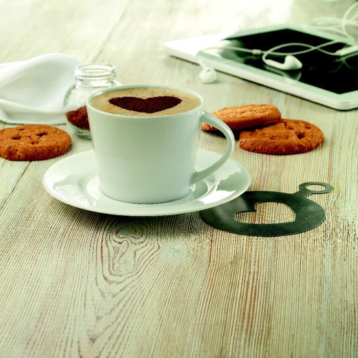 PARIS Kubek cappuccino i talerzykiem