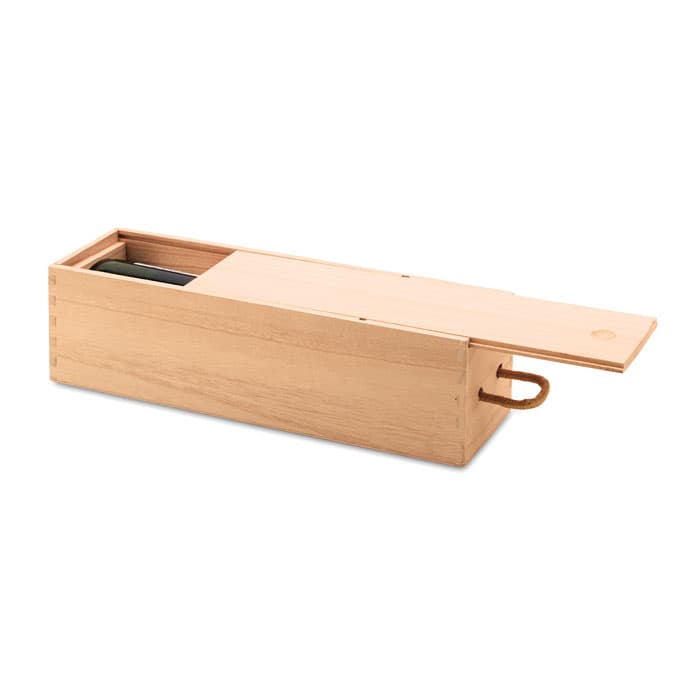 VINBOX Drewniane pudełko na wino