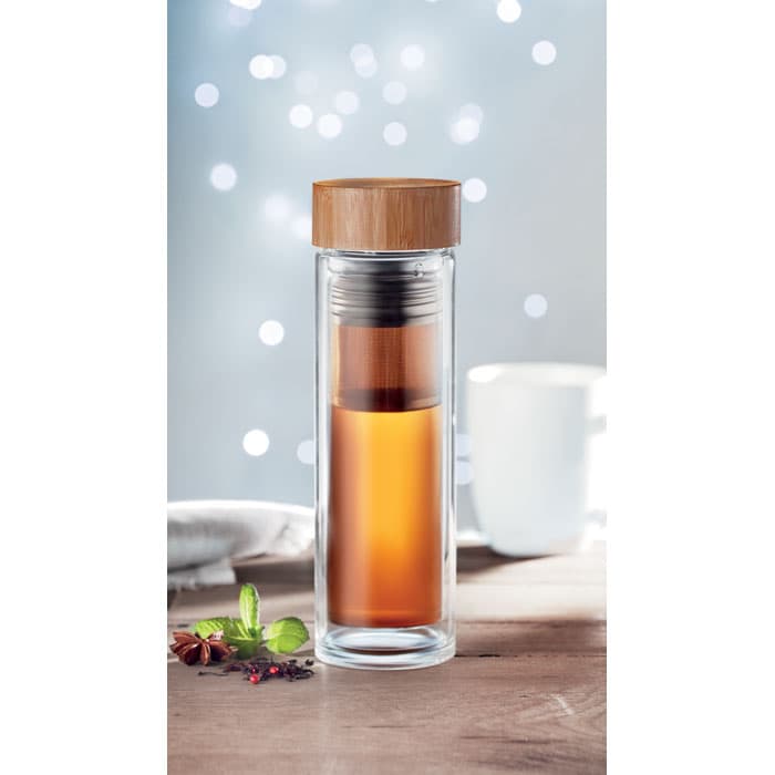 BATUMI GLASS Butelka szklana 420ml
