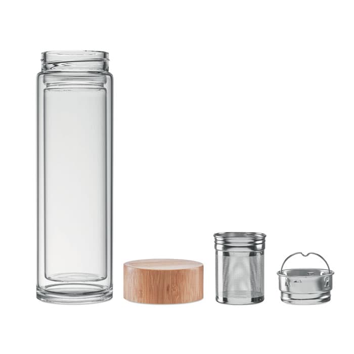 BATUMI GLASS Butelka szklana 420ml